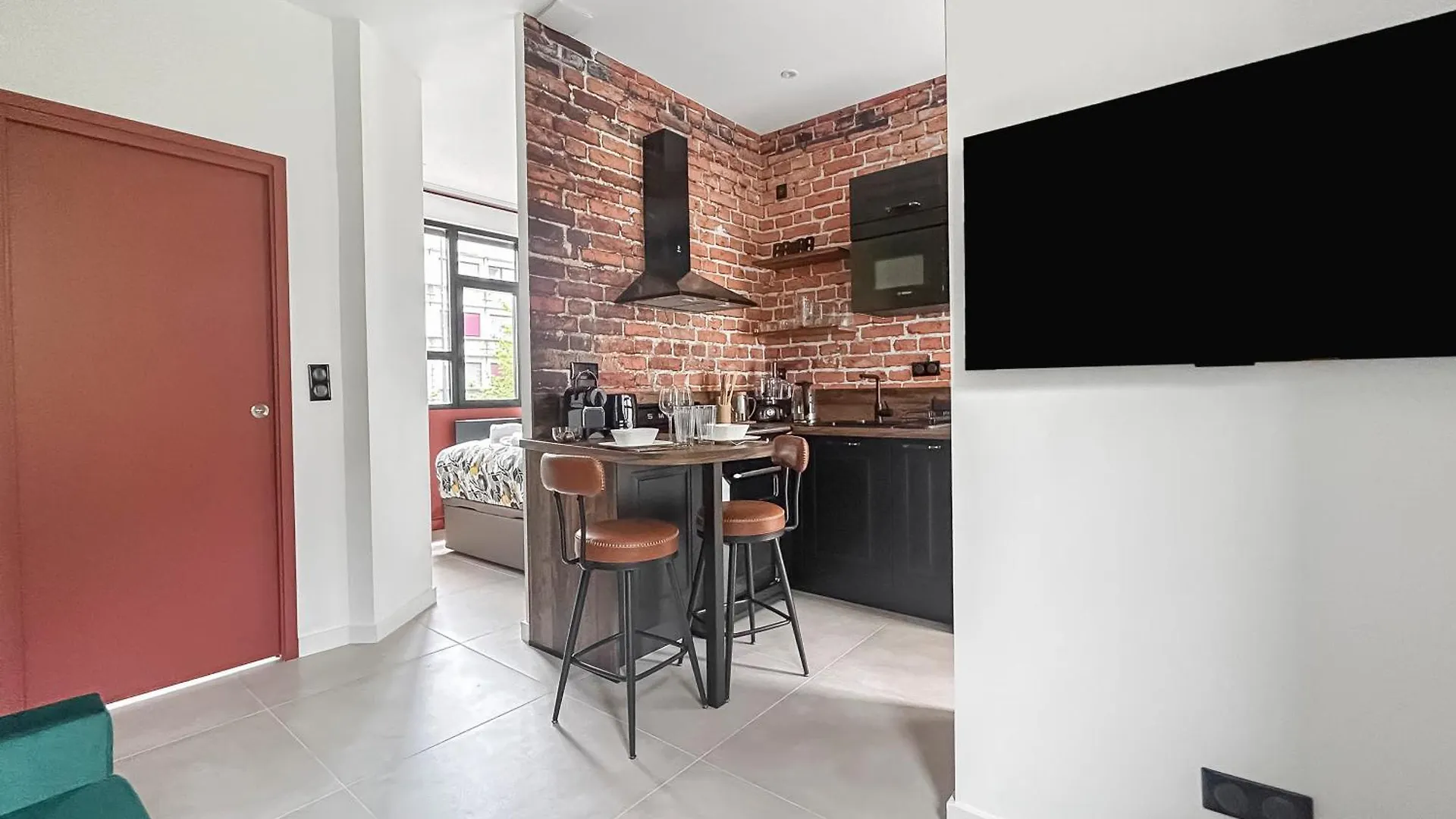 103 Appartement 1 Chambre Elegant Et Lumineux Avec Terrasse Гренобль Апартаменты